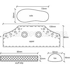 JEM Cutters Mini Ladies Shoe Cutters