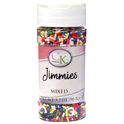 CK Jimmies Mixed Colours Sprinkles 90g