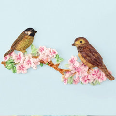 Katy Sue Blossoms & Birds Silicone Mould