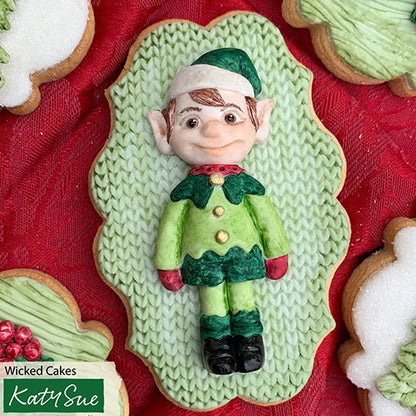 Katy Sue Christmas Elf Silicone Mould