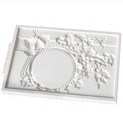 Katy Sue Circle Vintage Christmas Plaque