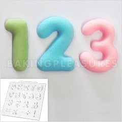Katy Sue Domed Numbers Design Mat