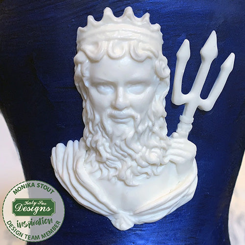 Katy Sue Neptune Bust  Silicone Mould QFS