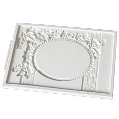 Katy Sue Oval Vintage Christmas Plaque