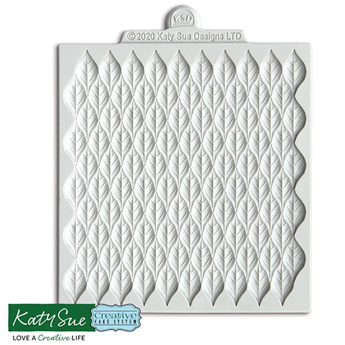 Katy Sue Scandi Leaves Silicone Mould