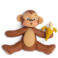 Katy Sue Sugar Buttons Monkey Silicone Mould