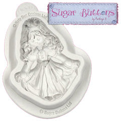 Katy Sue Sugar Buttons Princess Silicone Mould