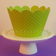 Kiwi Cupcake Wrapper 12pcs
