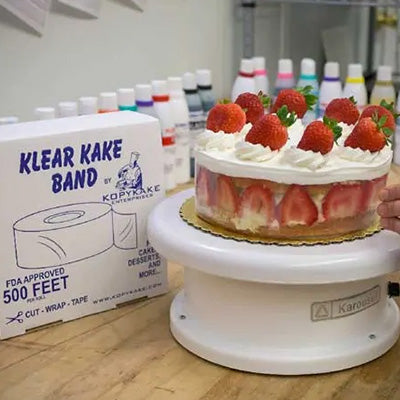 Klear Kake Band Clear Acetate Cake Collar 3 inch (152m roll)