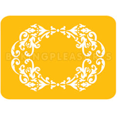 Lace Set Cake Stencil #1
