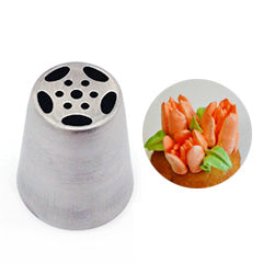 Large Russian Piping Tip L03 Five Petal Tulip