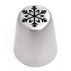 Large Russian Piping Tip L56 Christmas Snowflake
