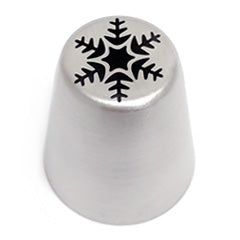 Large Russian Piping Tip L57 Christmas Snowflake