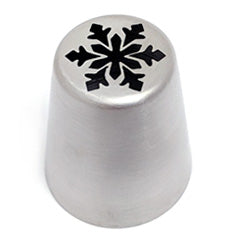 Large Russian Piping Tip L58 Christmas Snowflake