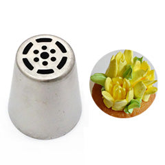 Large Russian Piping Tip L11 Tender Tulip Six Petal