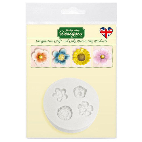 Katy Sue Little Flowers Silicone Mould