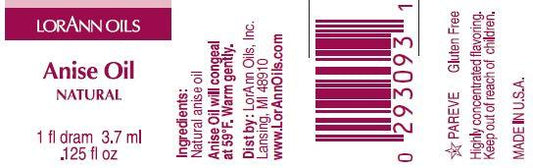 LorAnn Oils Anise Natural Flavouring 1 Dram