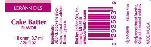 LorAnn Oils Cake Batter Flavouring 1 Dram