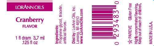 LorAnn Oils Cran-Raspberry Flavouring 1 Dram
