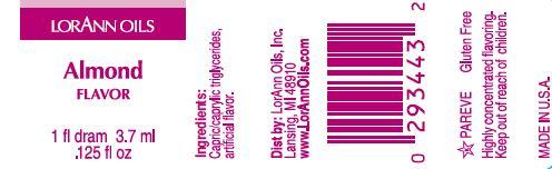LorAnn Oils Almond Flavouring 1 Dram