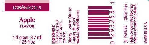 LorAnn Oils Apple Flavouring 1 Dram