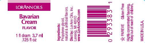 LorAnn Oils Bavarian Cream Flavouring 1 Dram