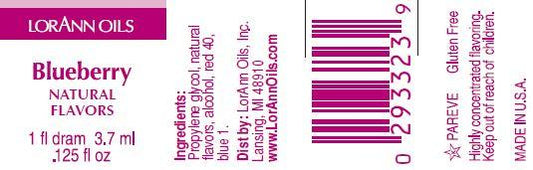 LorAnn Oils Blueberry Natural Flavouring 1 Dram