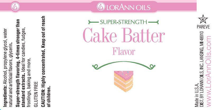 LorAnn Oils Cake Batter Flavouring 1oz (8 dram)