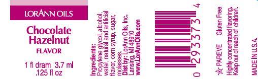 LorAnn Oils Chocolate Hazelnut Flavouring 1 Dram