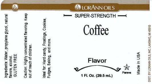 LorAnn Oils Coffee Flavouring 1oz (8 dram)