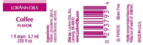 LorAnn Oils Coffee Flavouring 1 Dram