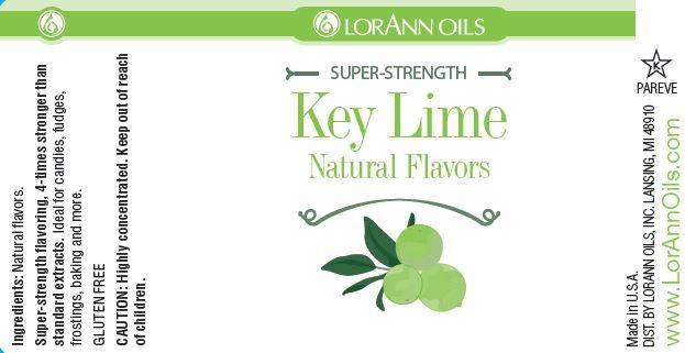LorAnn Oils Key Lime Natural Flavouring 1oz (8 dram)