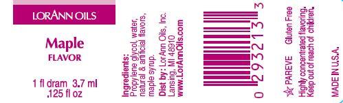 LorAnn Oils Maple Flavouring 1 Dram