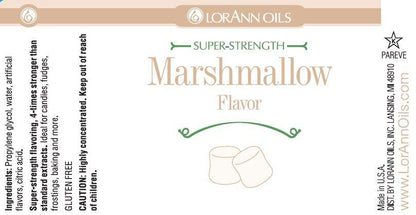 LorAnn Oils Marshmallow Flavouring 1oz (8 dram)