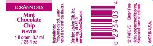 LorAnn Oils Mint Chocolate Chip Flavouring 1 Dram