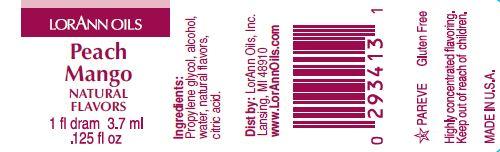 LorAnn Oils Peach Mango Natural Flavouring 1 Dram