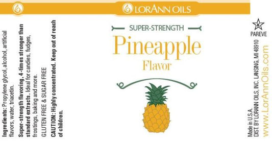 LorAnn Oils Pineapple Flavouring 1oz (8 dram)