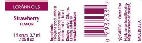 LorAnn Oils Strawberry Flavouring 1 Dram