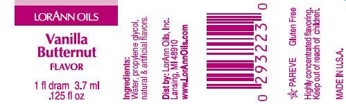 LorAnn Oils Vanilla Butternut Flavouring 1 Dram