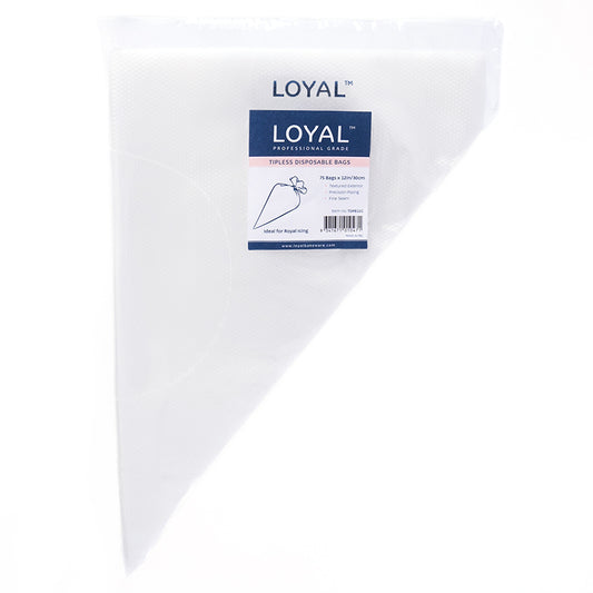 Loyal Disposable Tipless Piping Bags 12" (30cm) 75pcs