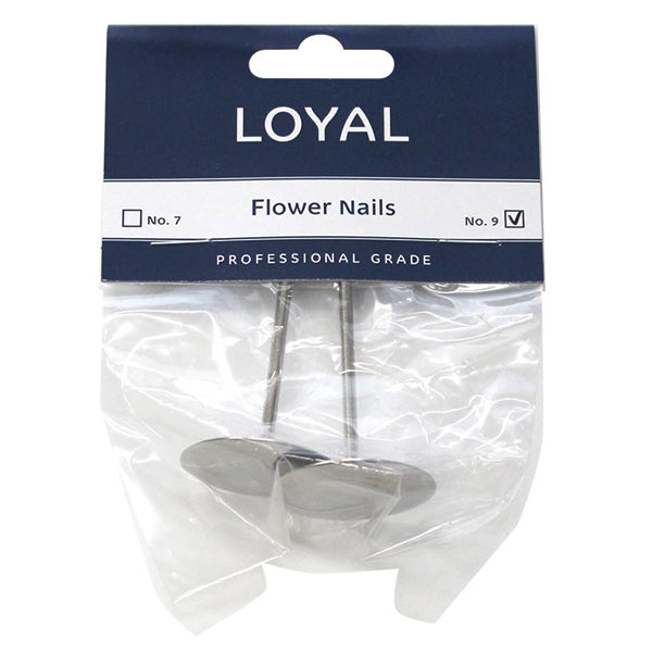 Loyal Flower Nail No 9 (3.3cm) 2pcs