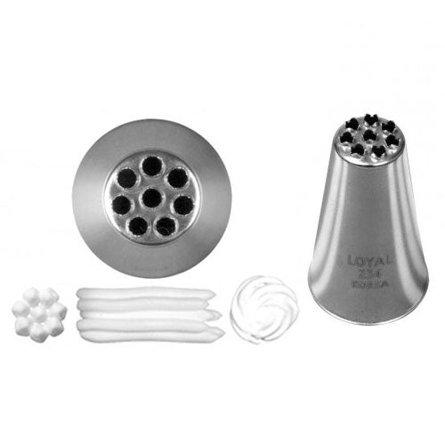 Loyal Medium Piping Tip #234 Multi Opening