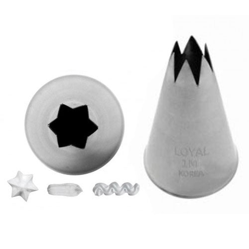 Loyal Medium Piping Tip 1M Open Star