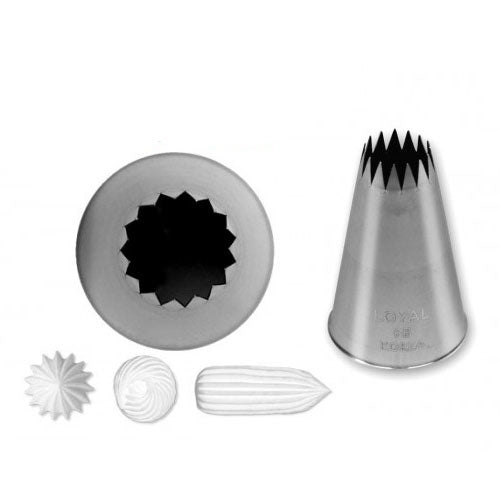 Loyal Medium Piping Tip 6B Open Star