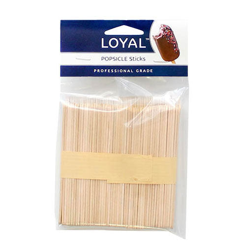 Loyal Ice Cream/Popsicle Sticks 100pcs