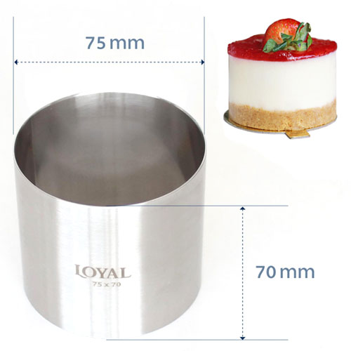 Loyal Round Food/Cake Stacker 75mm