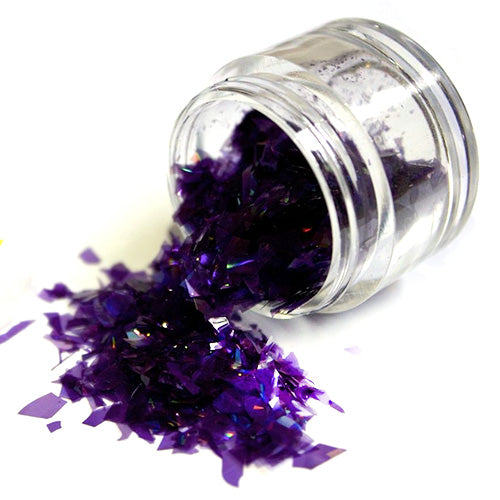 Magic Sparkles Violet Edible Glitter Flakes 2g