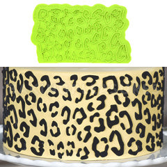 Marvelous Molds Leopard Silicone Onlay