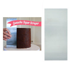 Medium Ganache Stainless Steel Scraper 180mm
