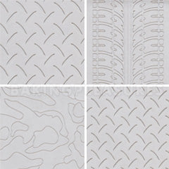 Men Print Impression Mat 4pcs